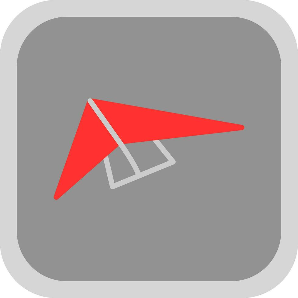 Hang gliding Vector Icon Design