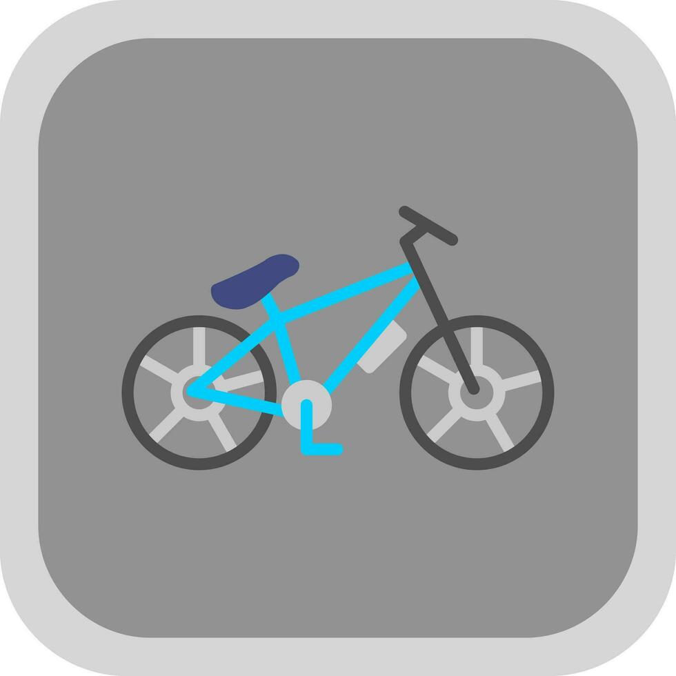 diseño de icono de vector de bicicleta de montaña