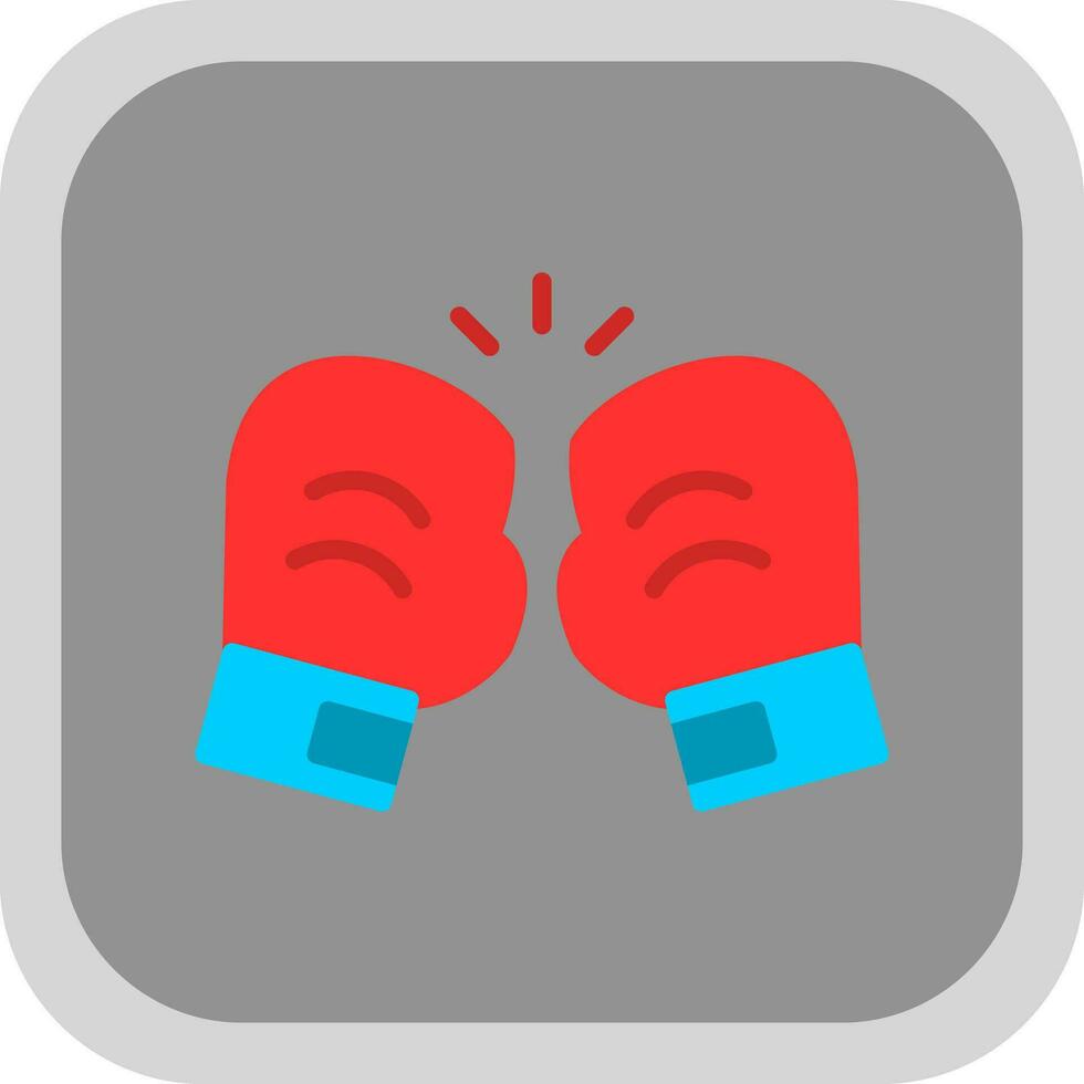 Boxing gloves Vector Icon Design