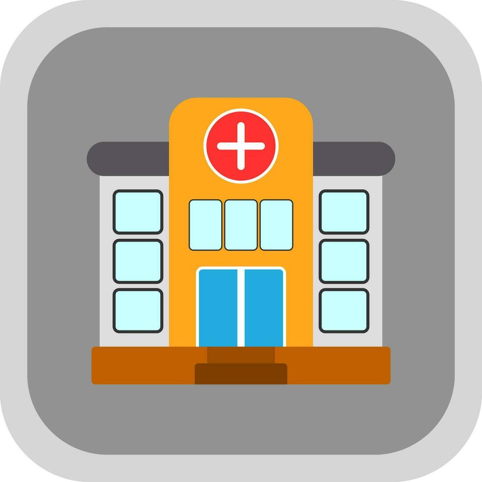 Hospital Vector Icon Design