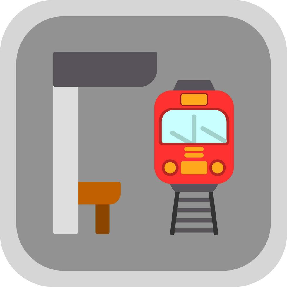 diseño de icono de vector de metro