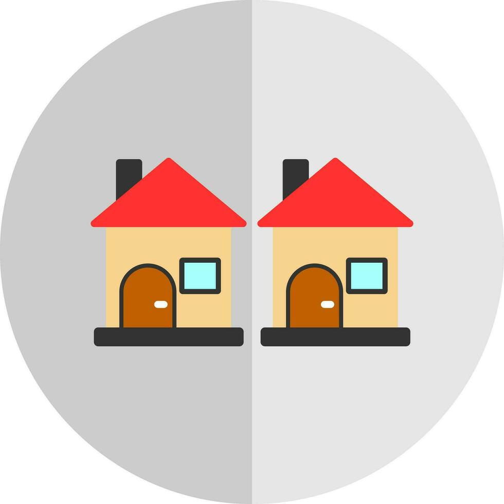 Houses Vector Icon Design