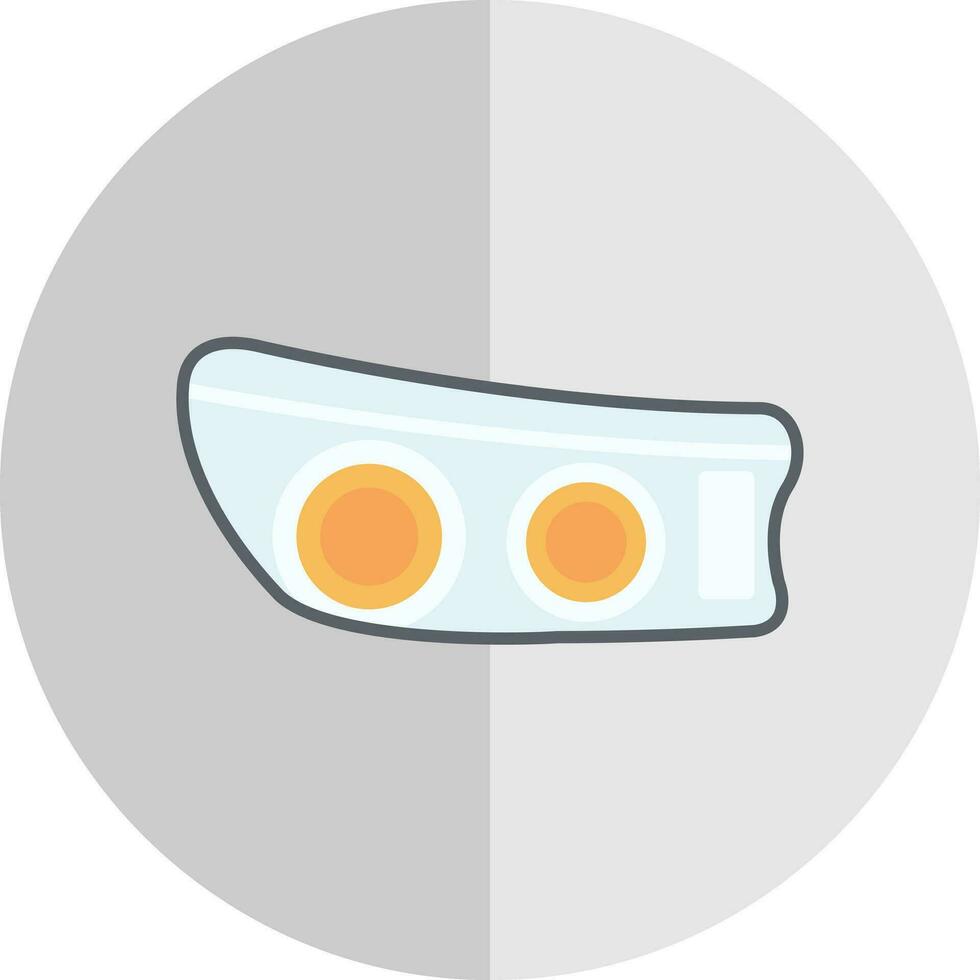 Head light Vector Icon Design
