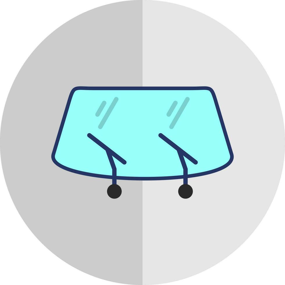 Windshield Vector Icon Design