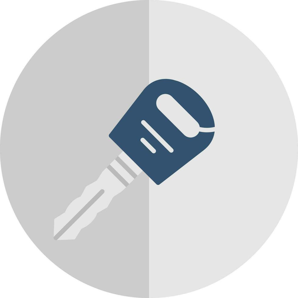 Car key Vector Icon Design