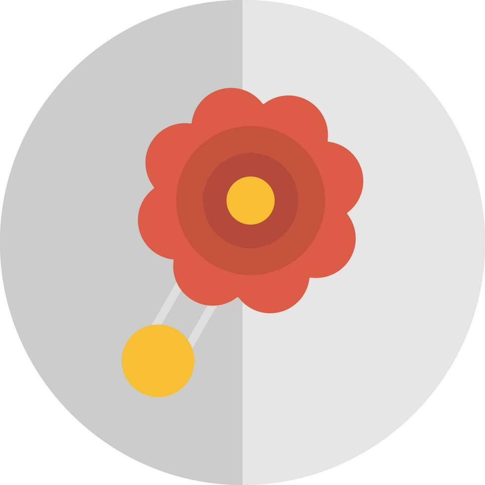 Brooch Vector Icon Design