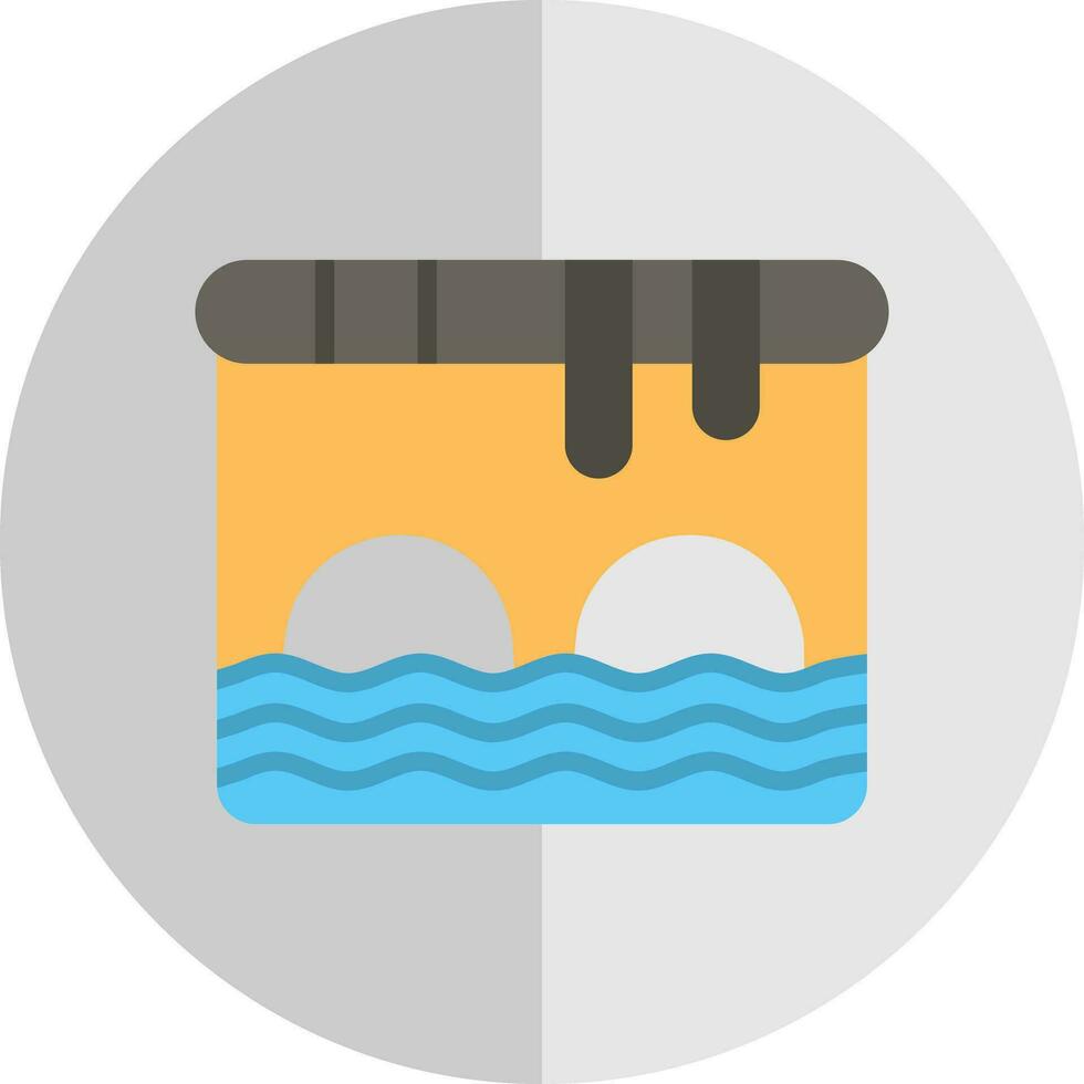 Canal Vector Icon Design