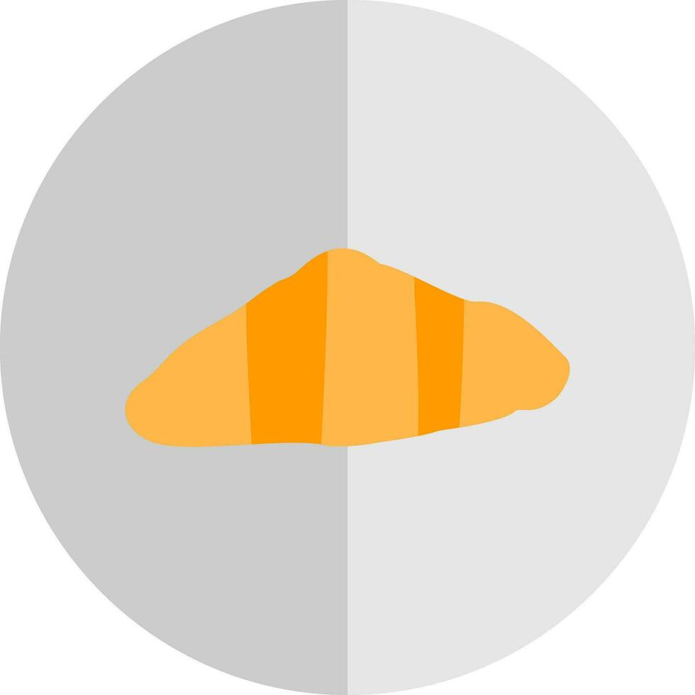 Croissant Vector Icon Design