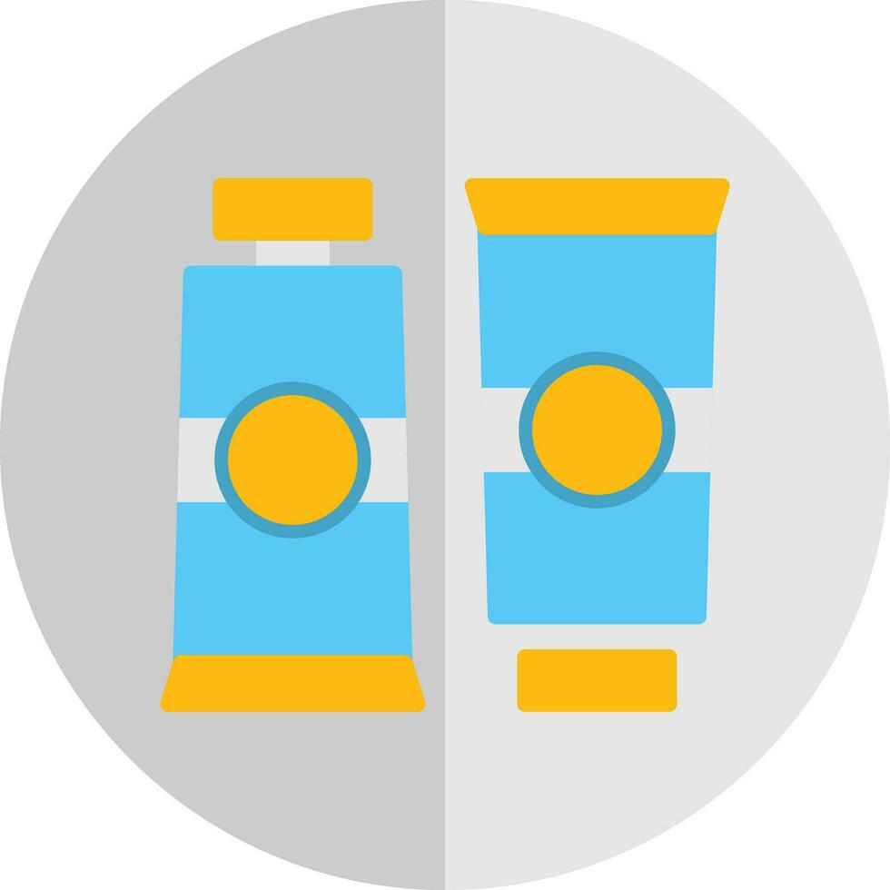 Oil paint Vector Icon Design