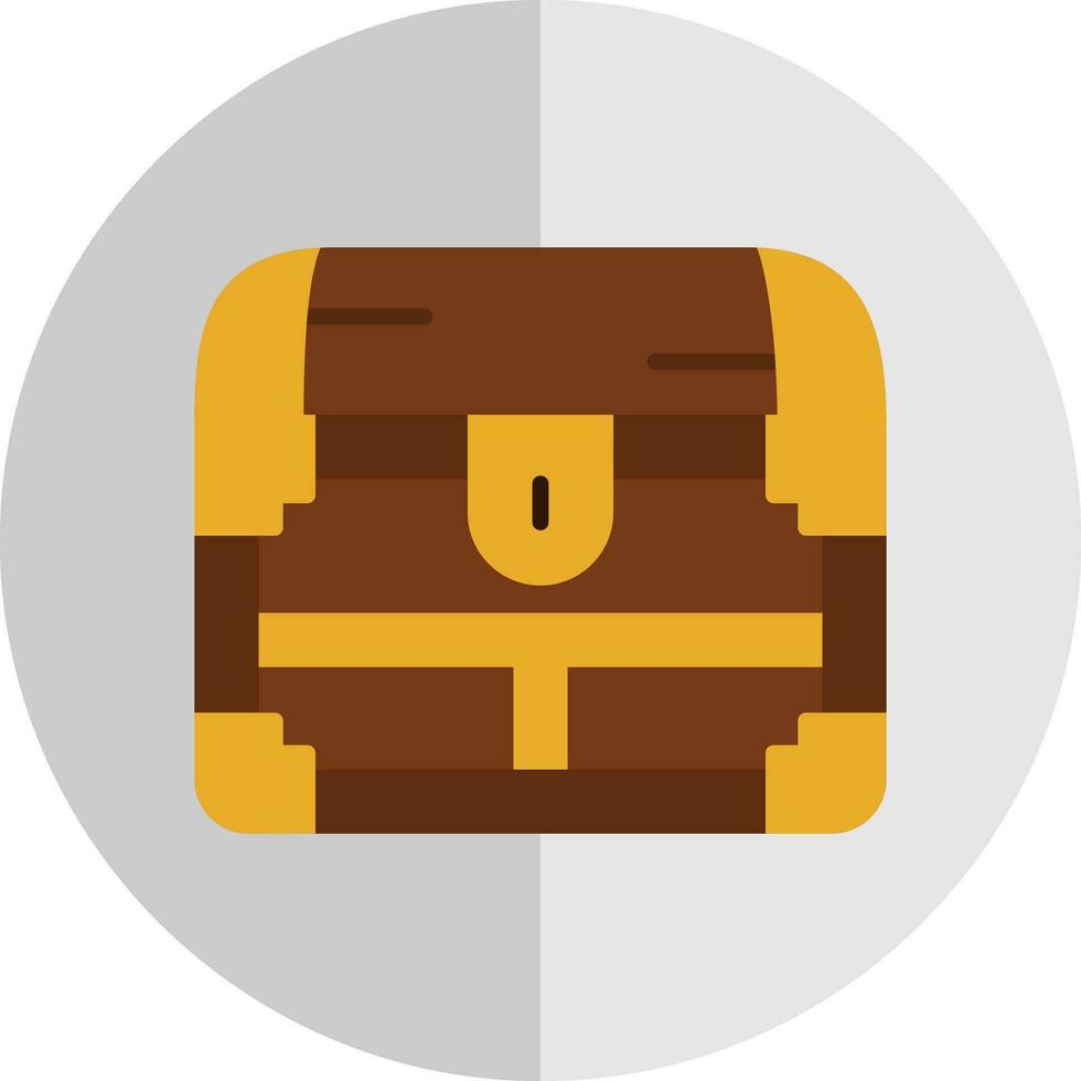 Treasure chest Vector Icon Design