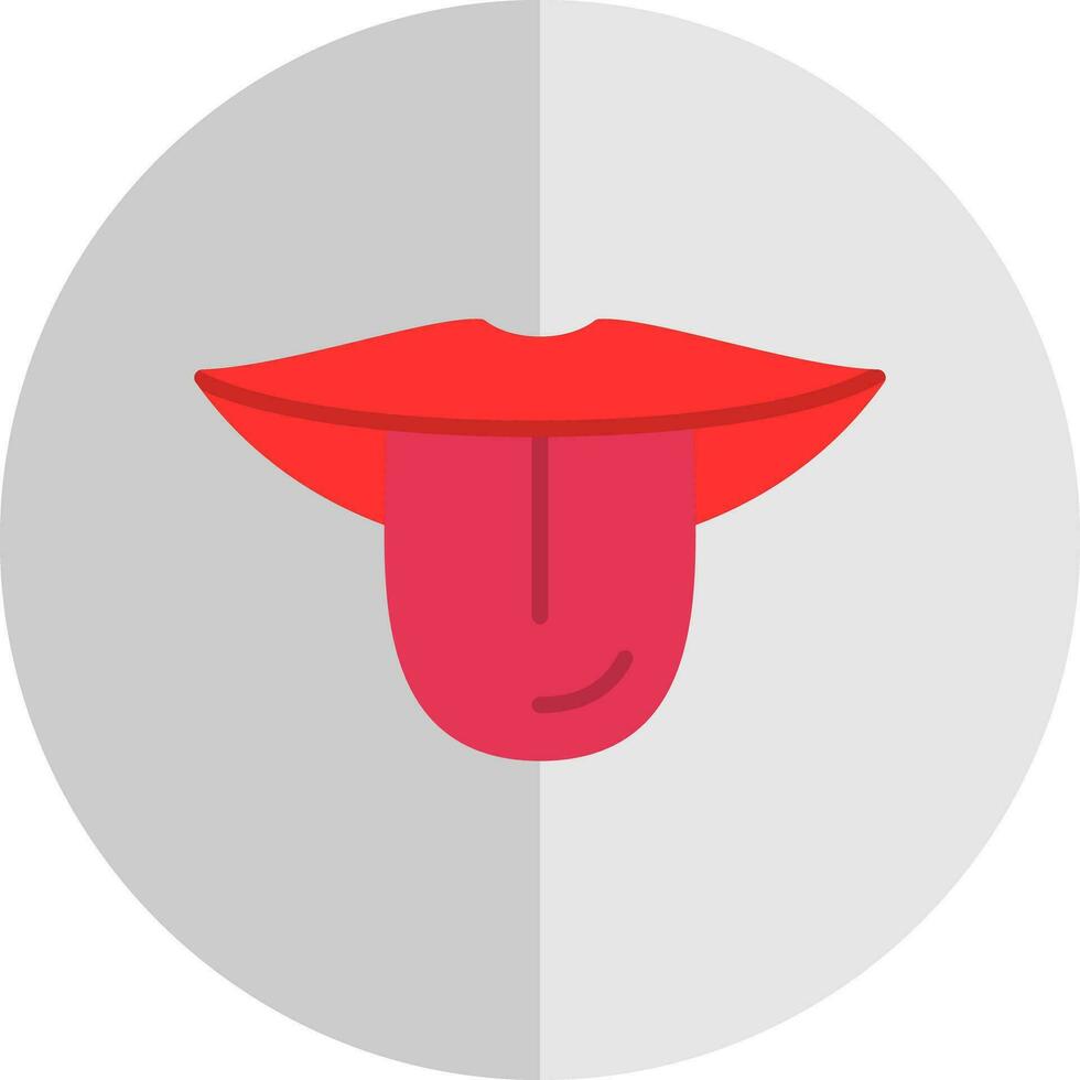 Tongue Vector Icon Design