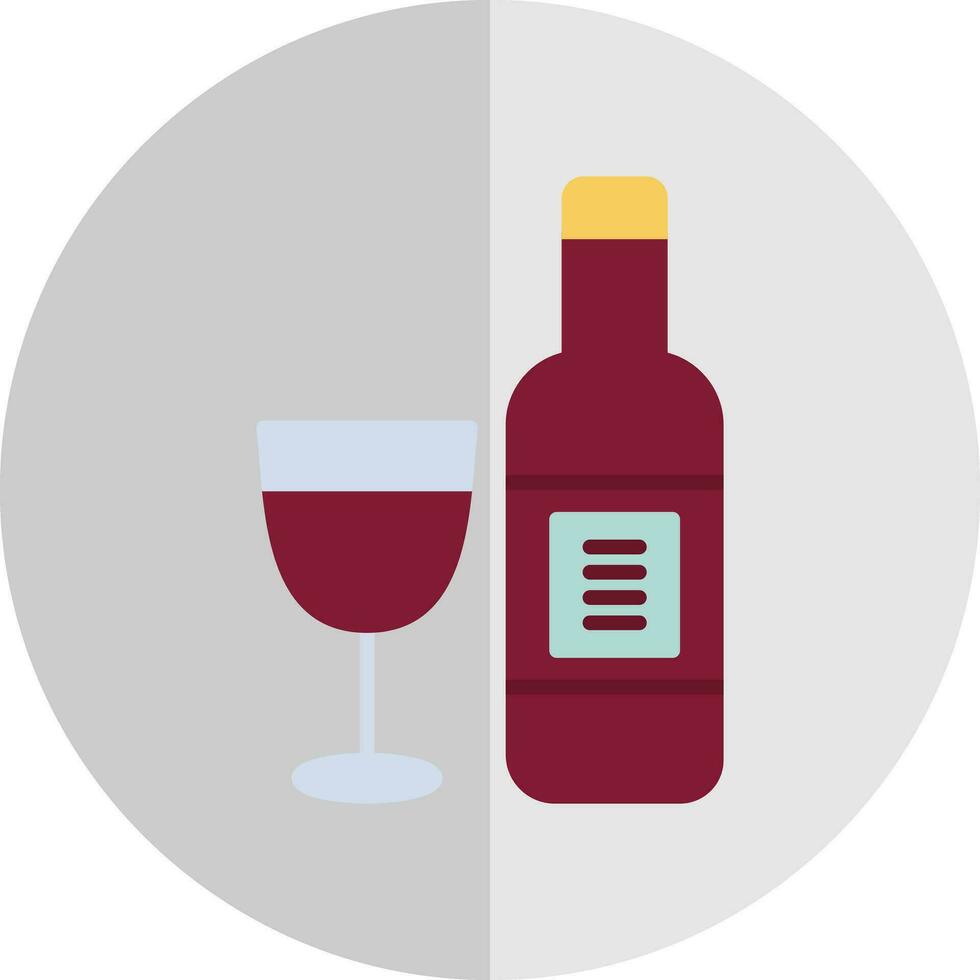 diseño de icono de vector de vino