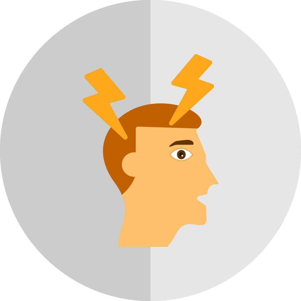 Headache Vector Icon Design