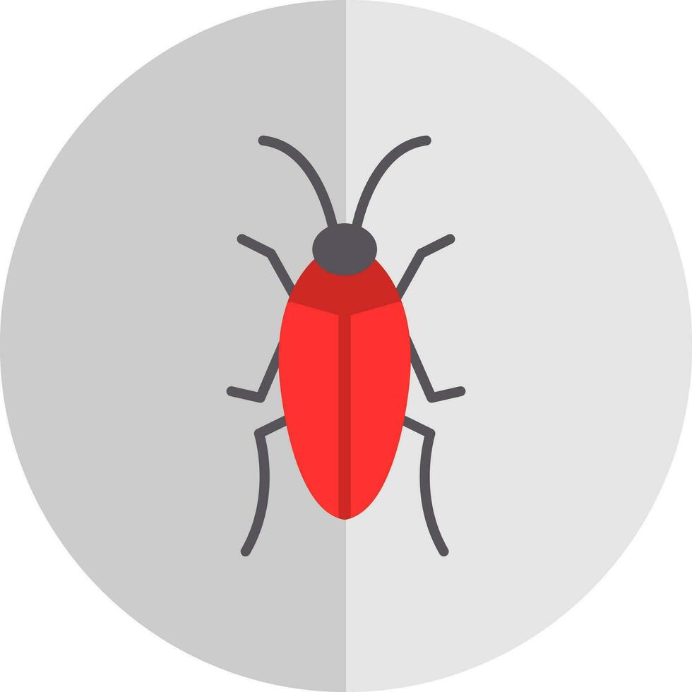 Cockroach Vector Icon Design