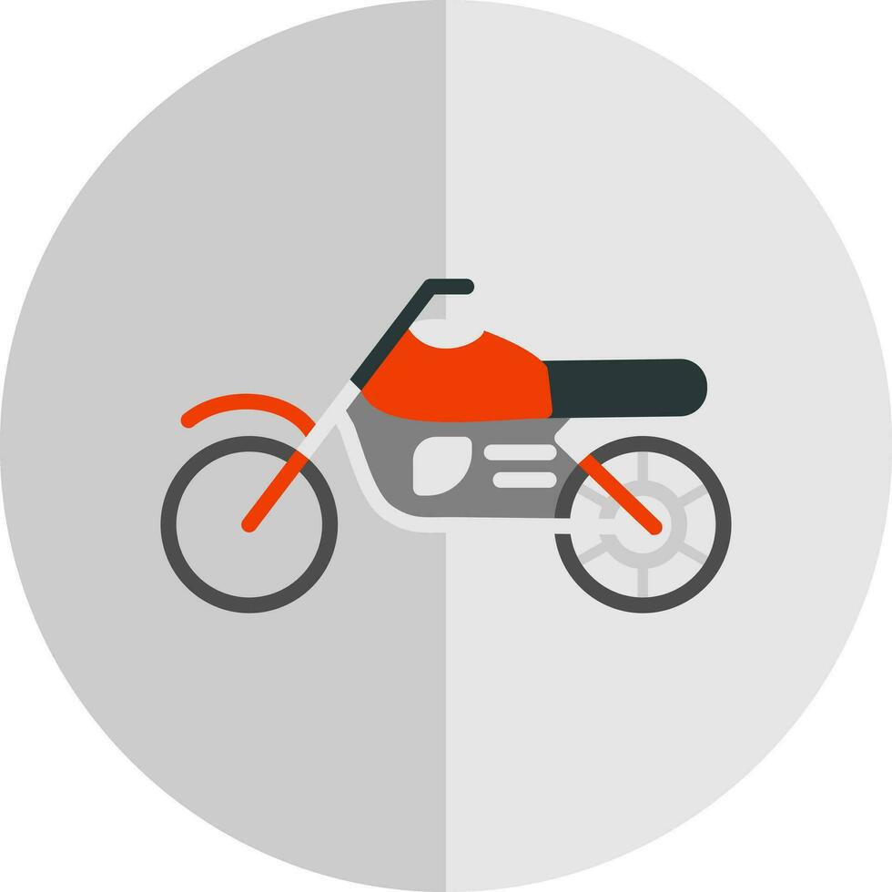 Motorbike Vector Icon Design