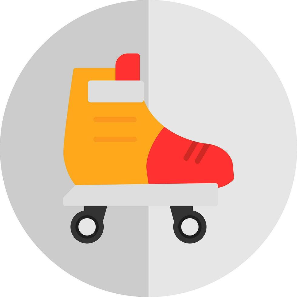 Roller skate Vector Icon Design