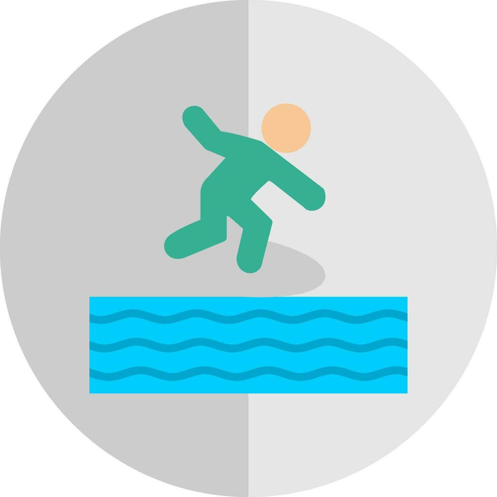 Surfing Vector Icon Design