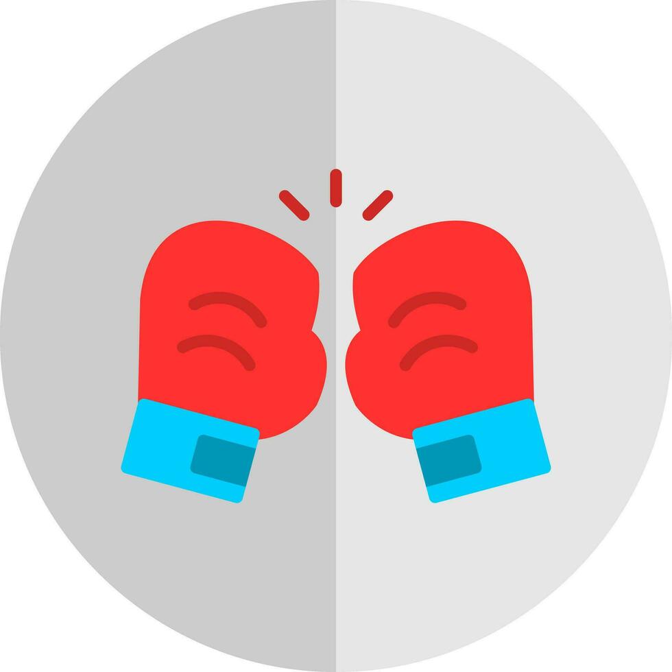 Boxing gloves Vector Icon Design