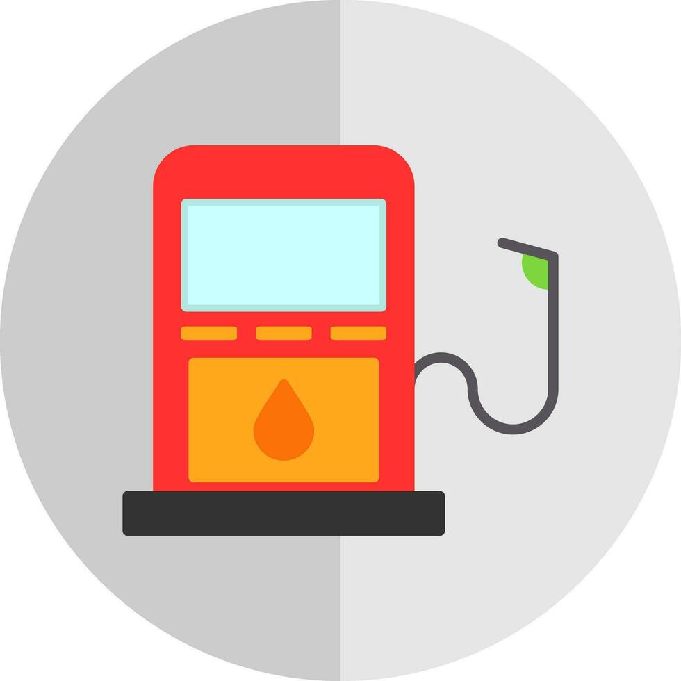 Gas pump Vector Icon Design