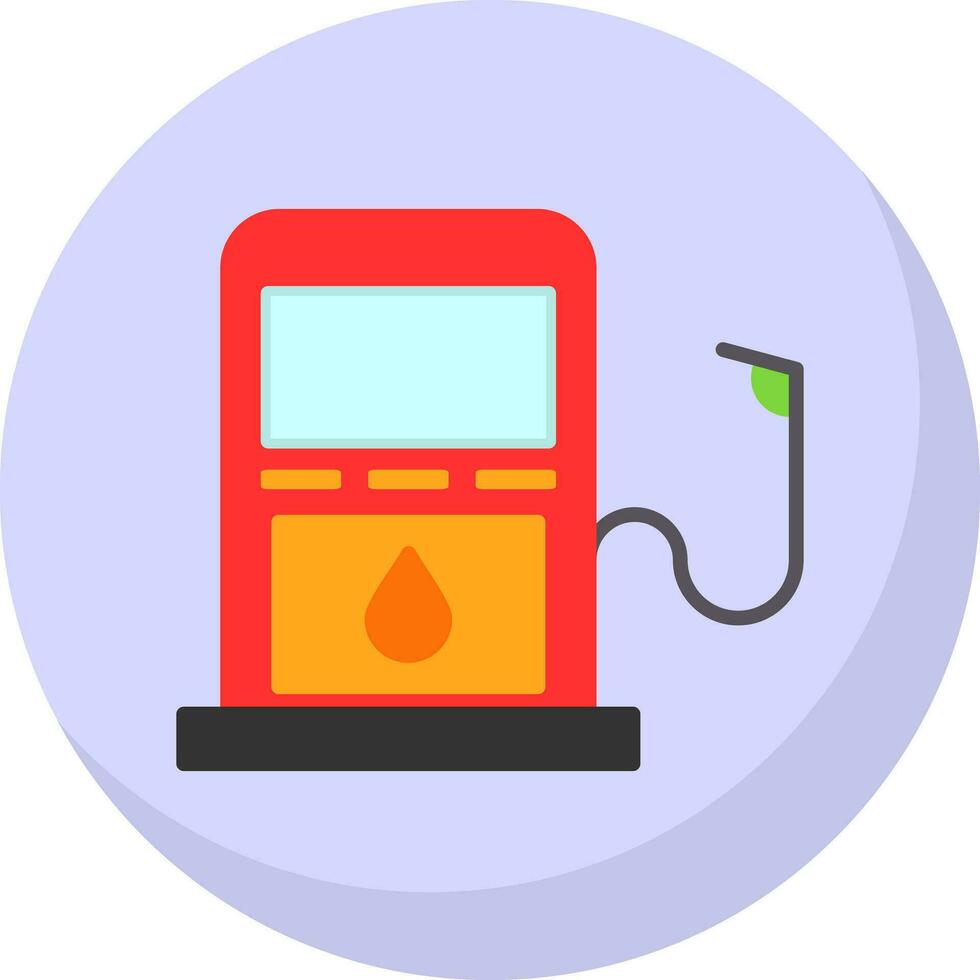 Gas pump Vector Icon Design