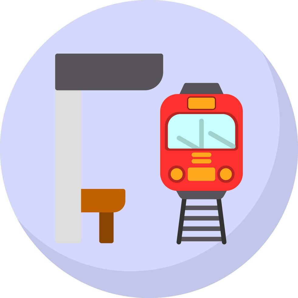 Subway Vector Icon Design