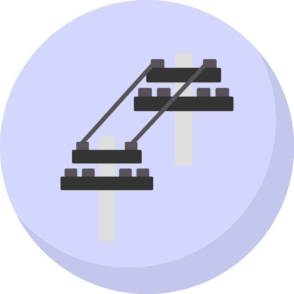Electric tower Vector Icon Design