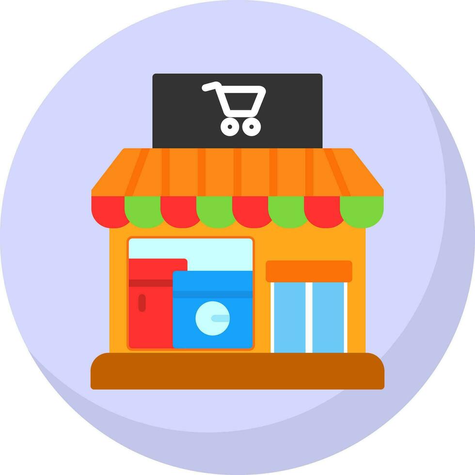 Electronics shop Vector Icon Design