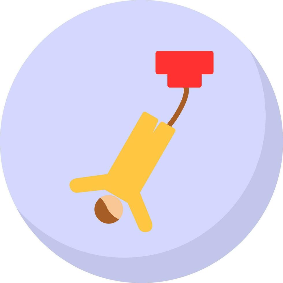 Bungee jumping Vector Icon Design