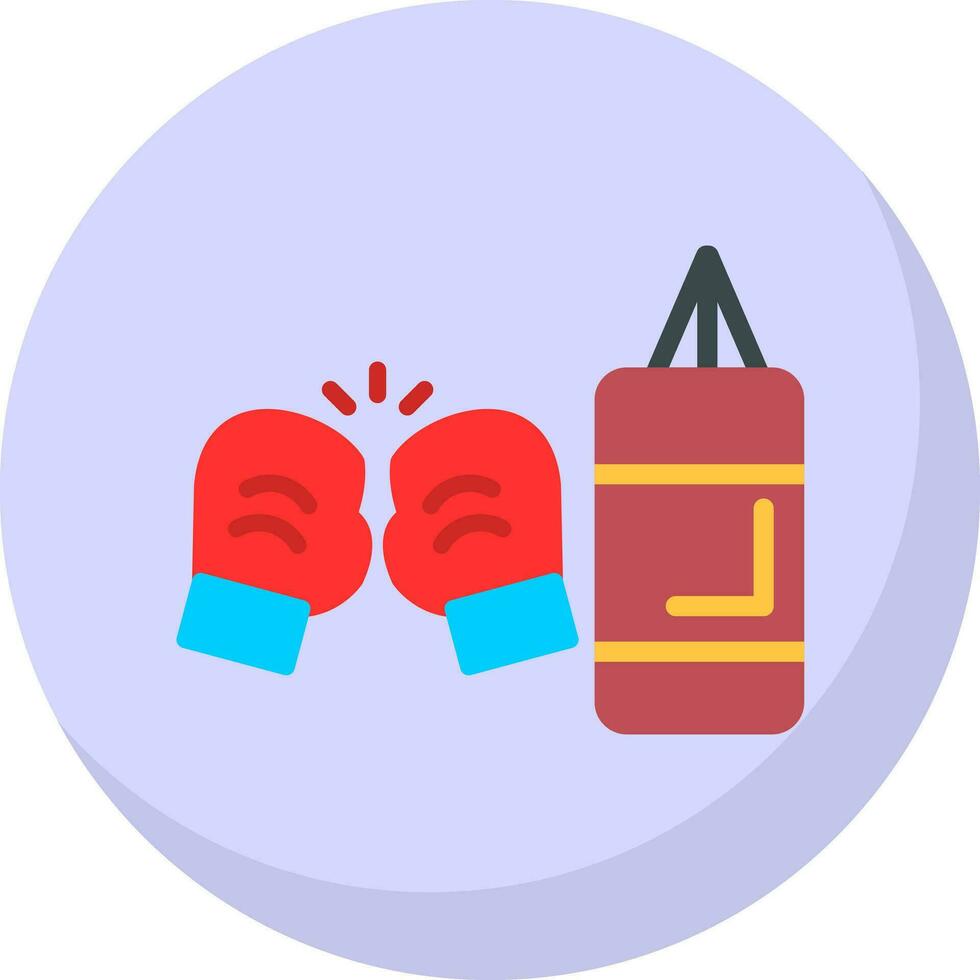 diseño de icono de vector de boxeo