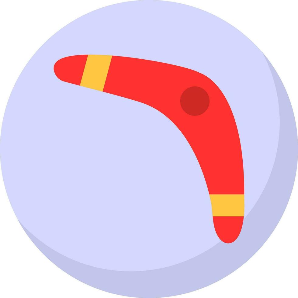 Boomerang Vector Icon Design