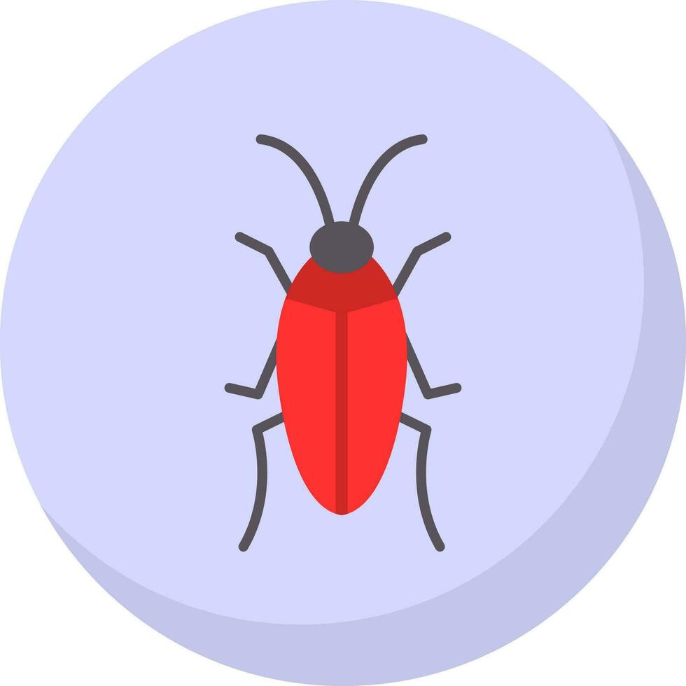 Cockroach Vector Icon Design