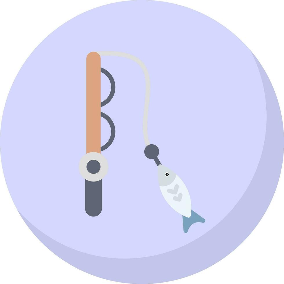 diseño de icono de vector de pesca