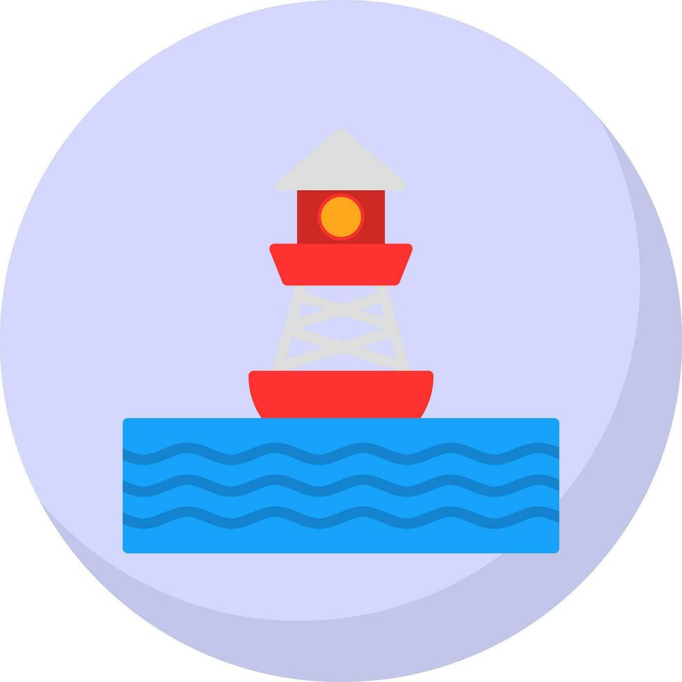 Buoy Vector Icon Design