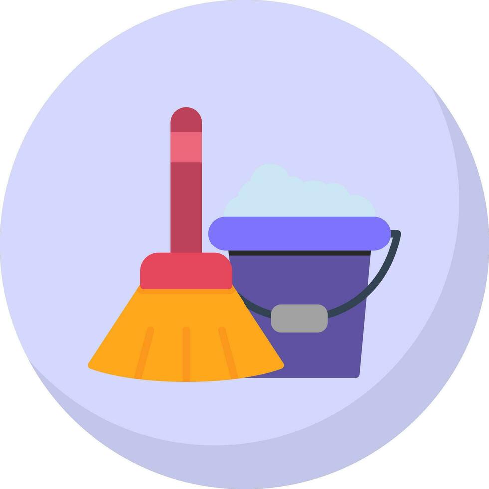 Cleaning Vector Icon Design
