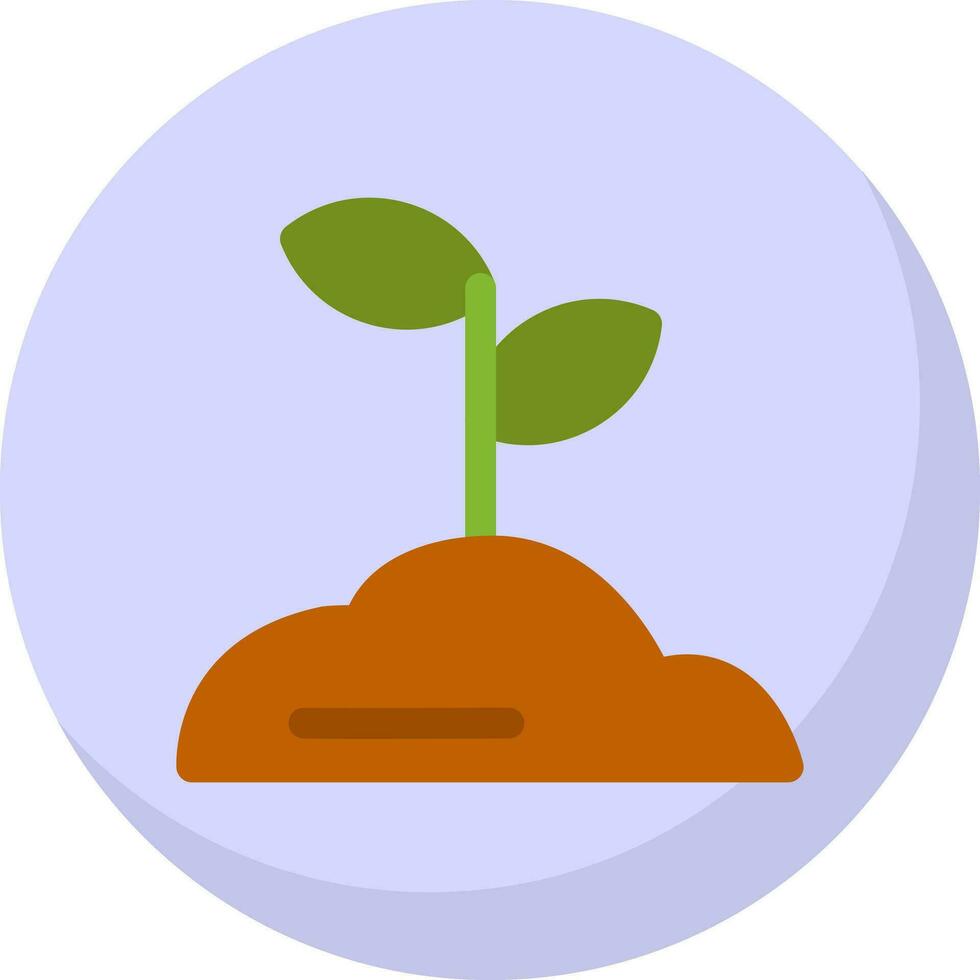 Sprouts Vector Icon Design