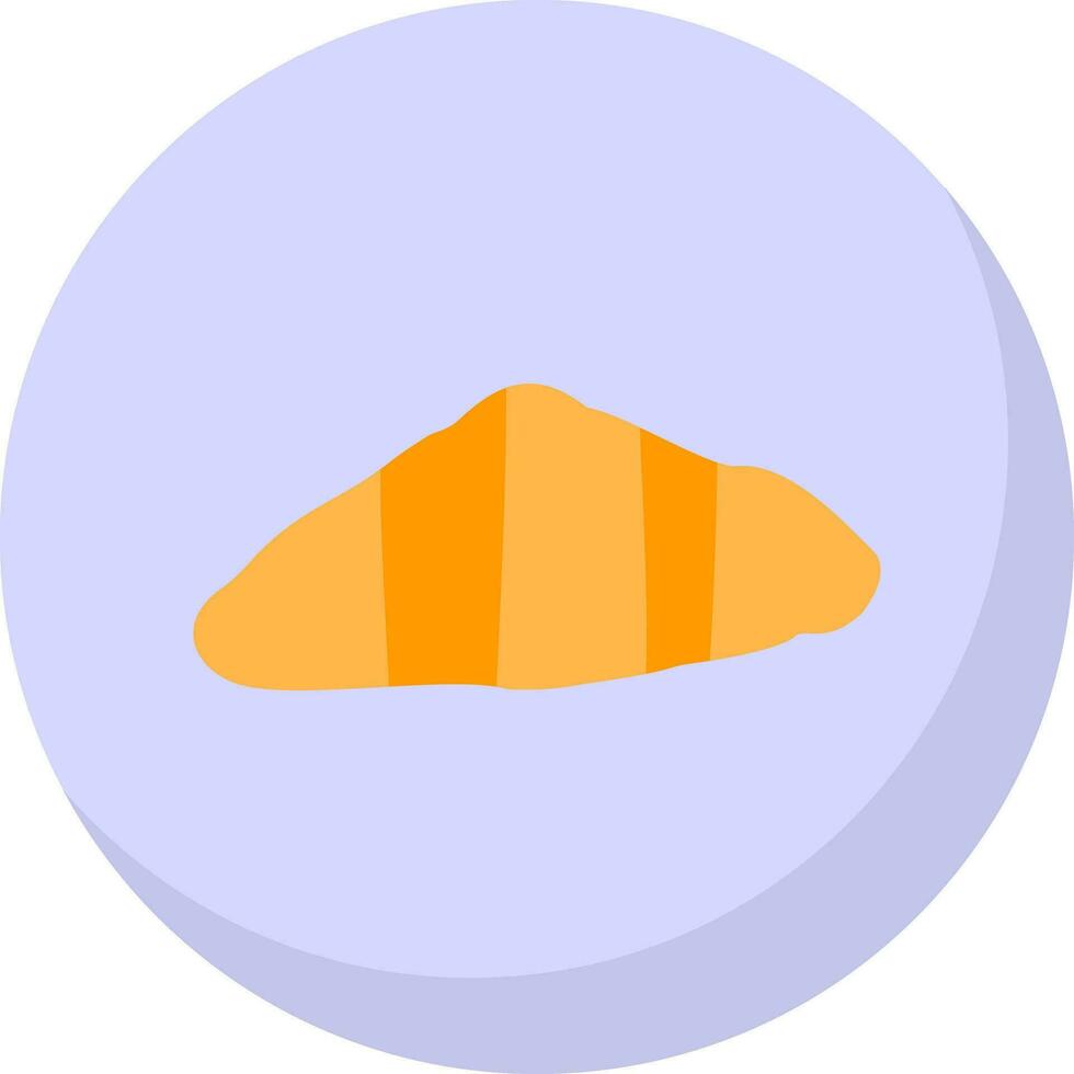 Croissant Vector Icon Design