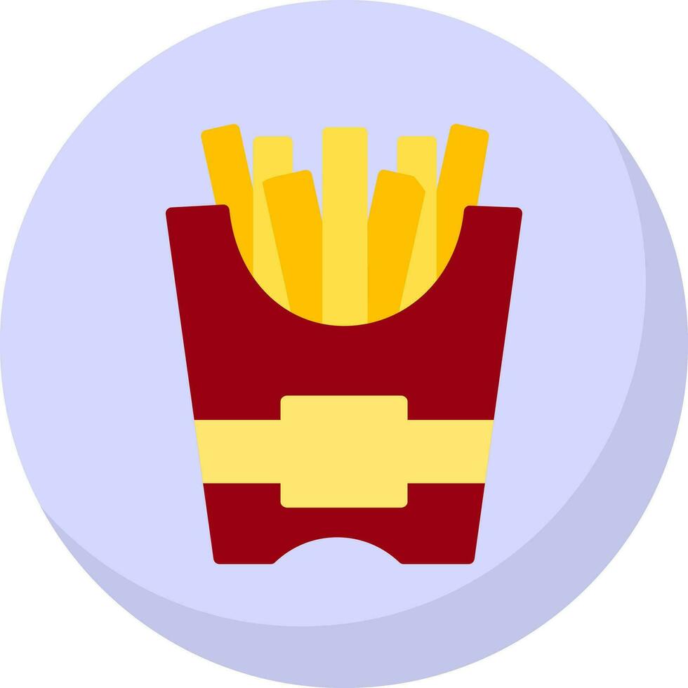 Frites Vector Icon Design