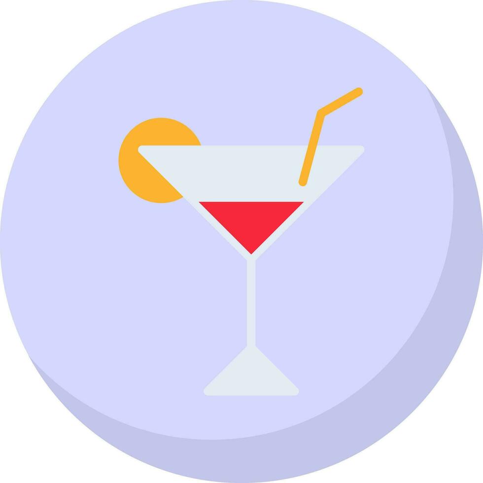 Martini Vector Icon Design