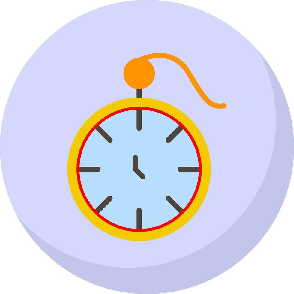 Pocket watch Vector Icon Design