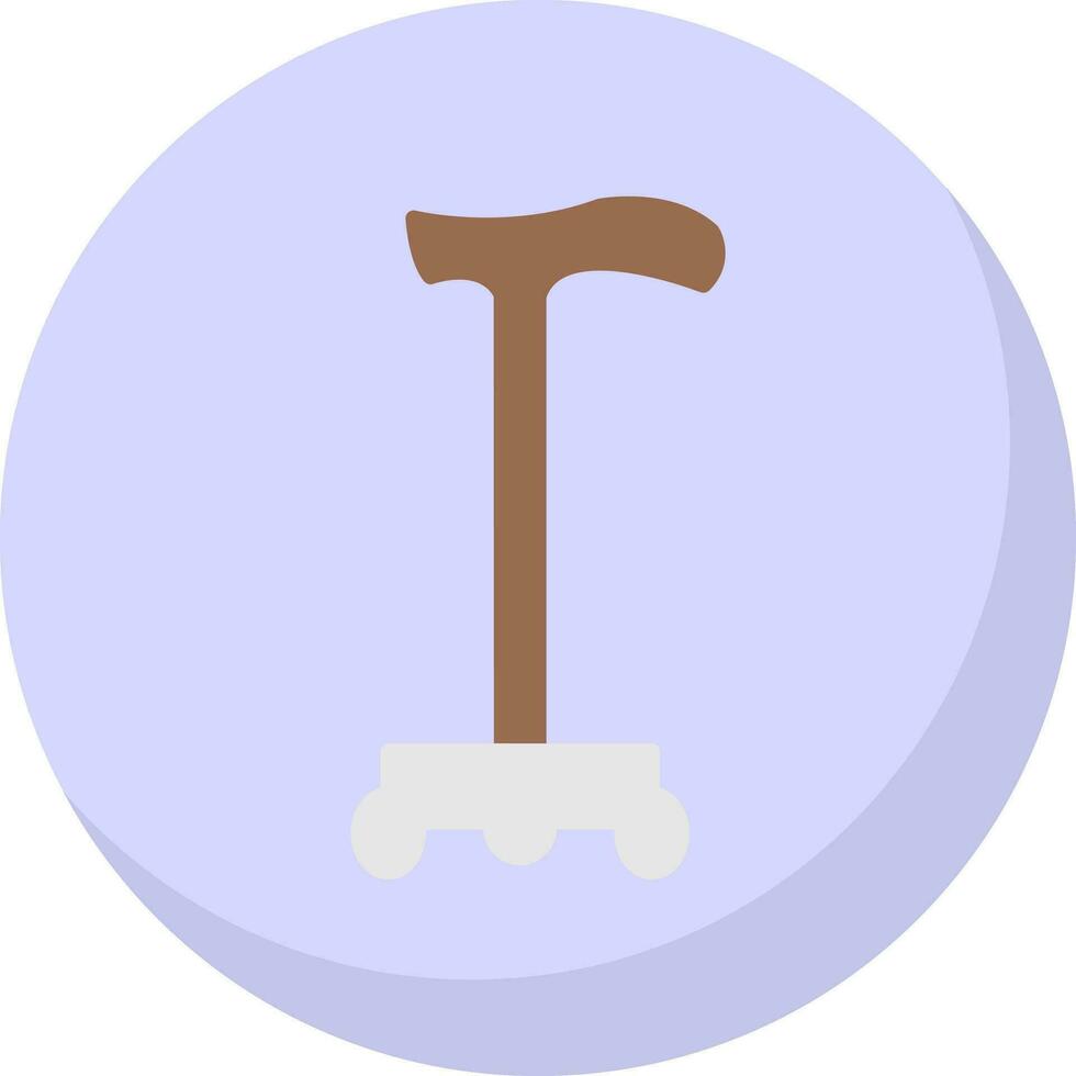 Walking stick Vector Icon Design