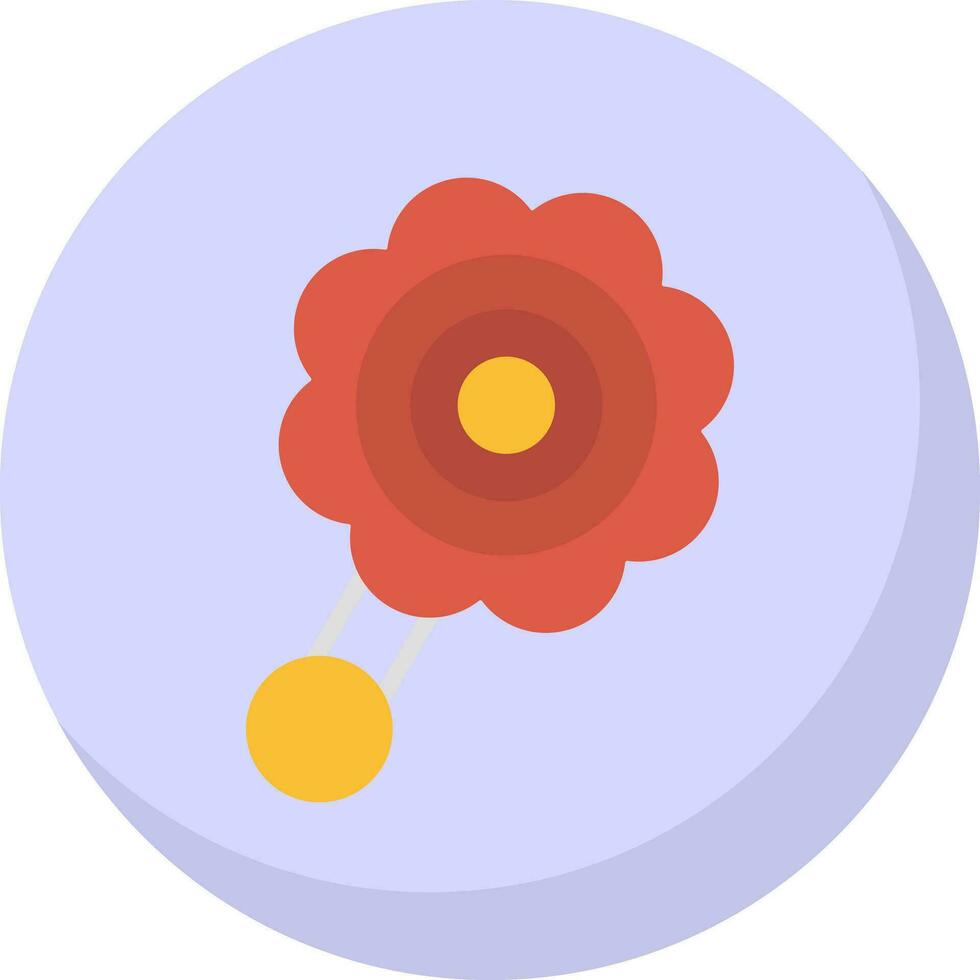 Brooch Vector Icon Design