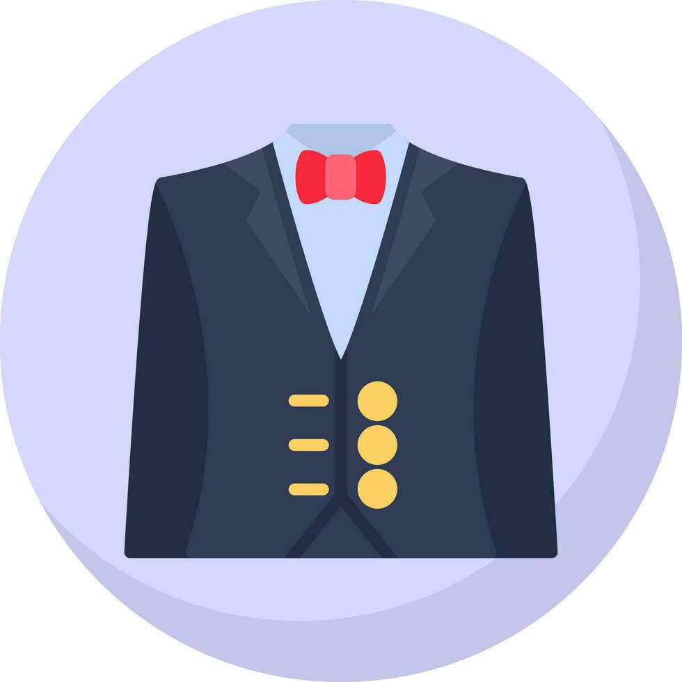 traje vector icono diseño