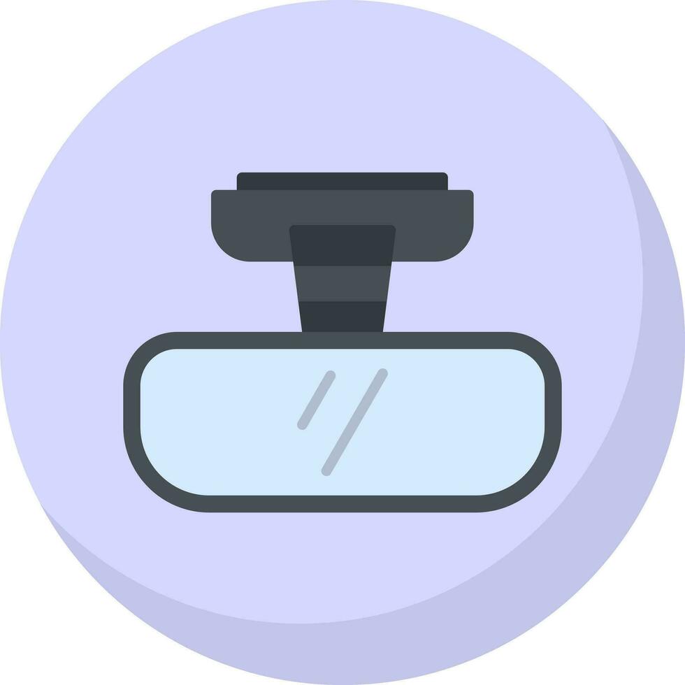 Rearview mirror Vector Icon Design