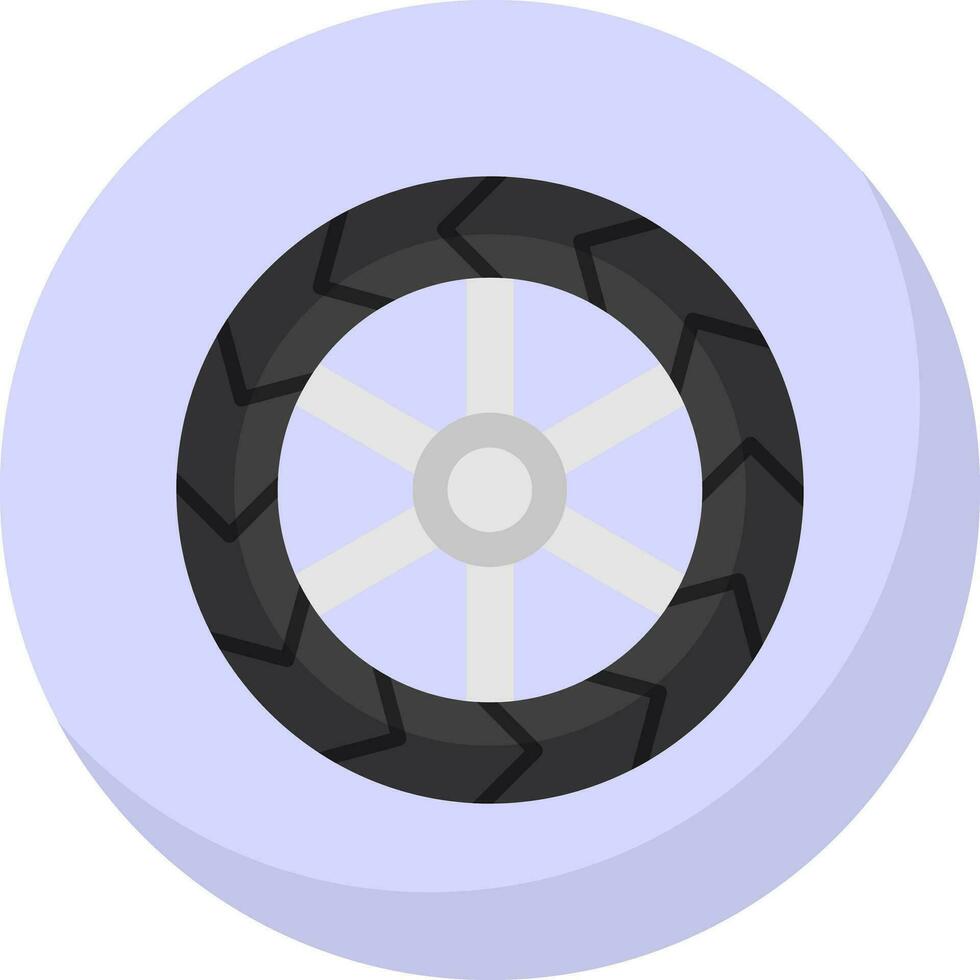 Wheels Vector Icon Design