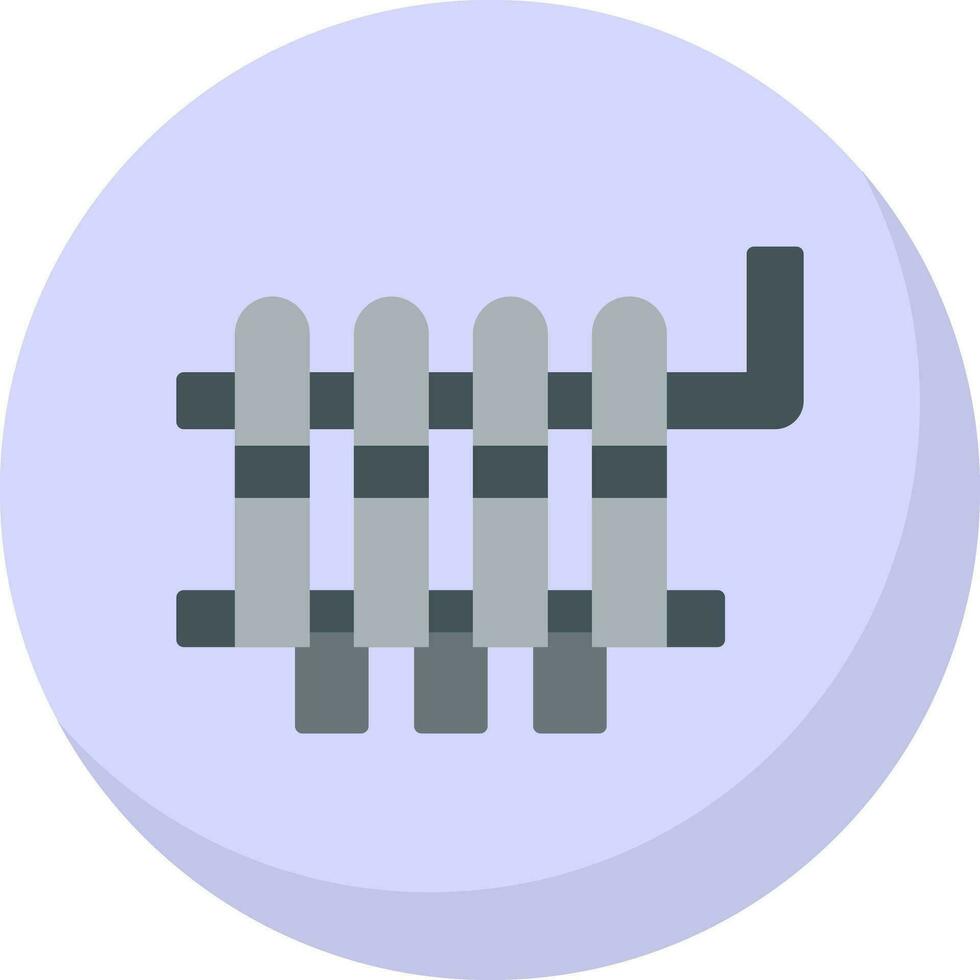 Radiator Vector Icon Design