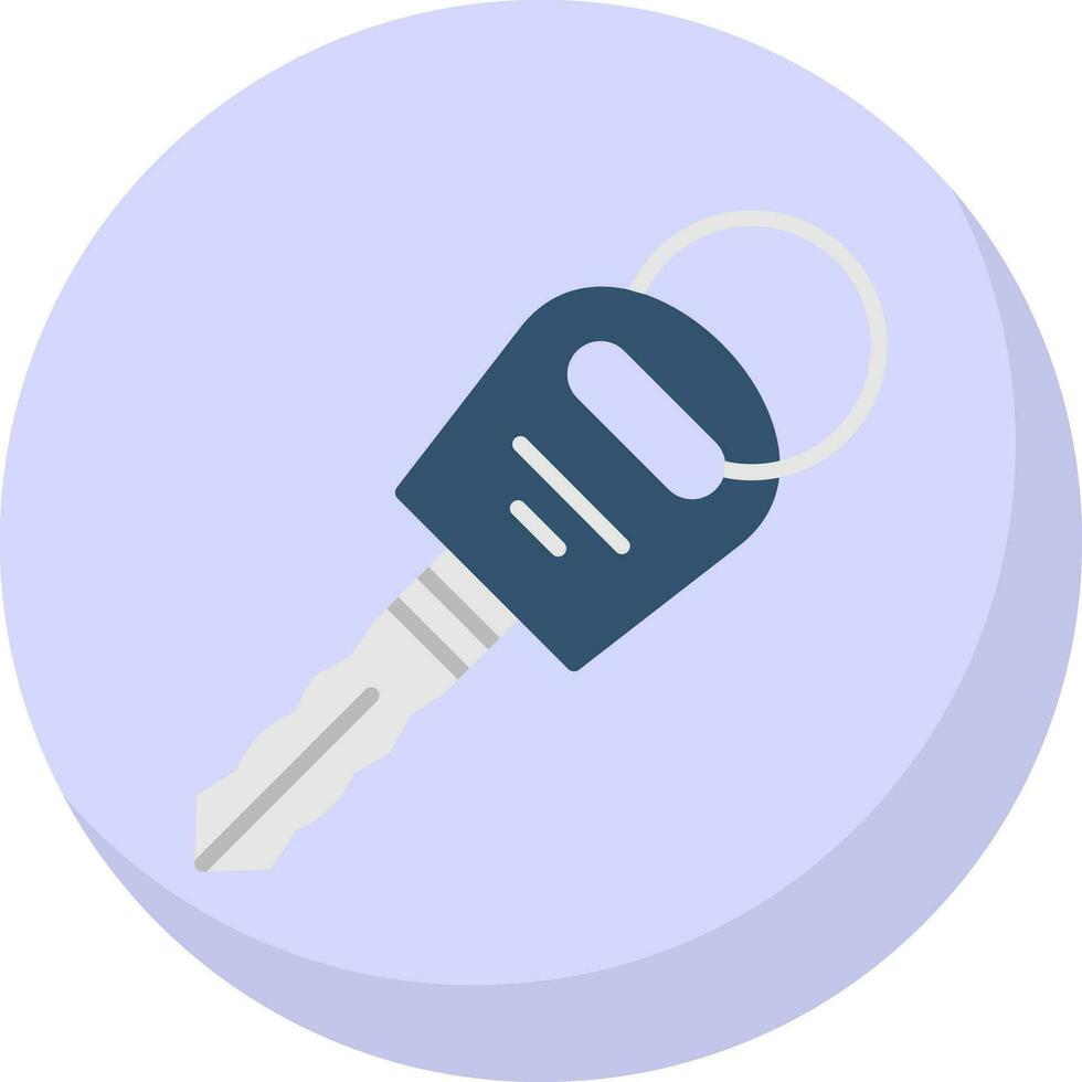 Car key Vector Icon Design