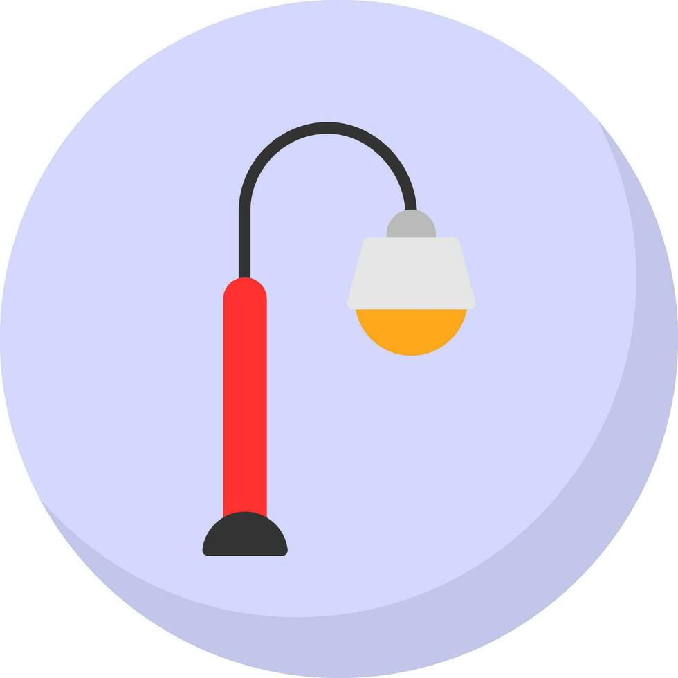 Street lamp Vector Icon Design