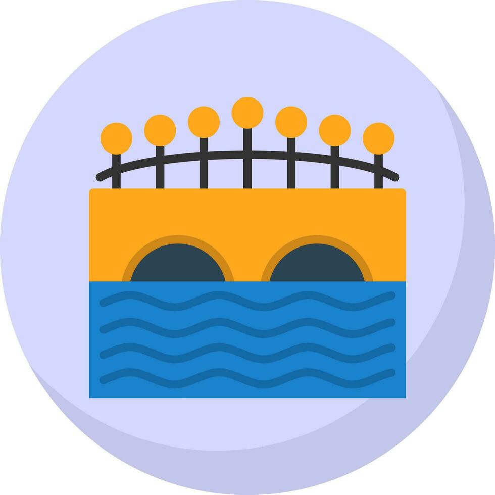 Canal Vector Icon Design