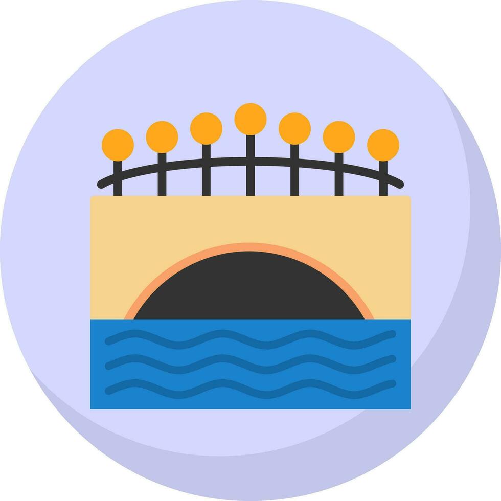 Canal Vector Icon Design