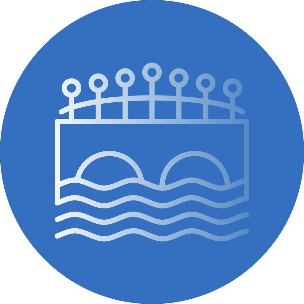 Canal Vector Icon Design